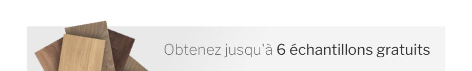 Obtenez jusqu'à 6 échantillons gratuits